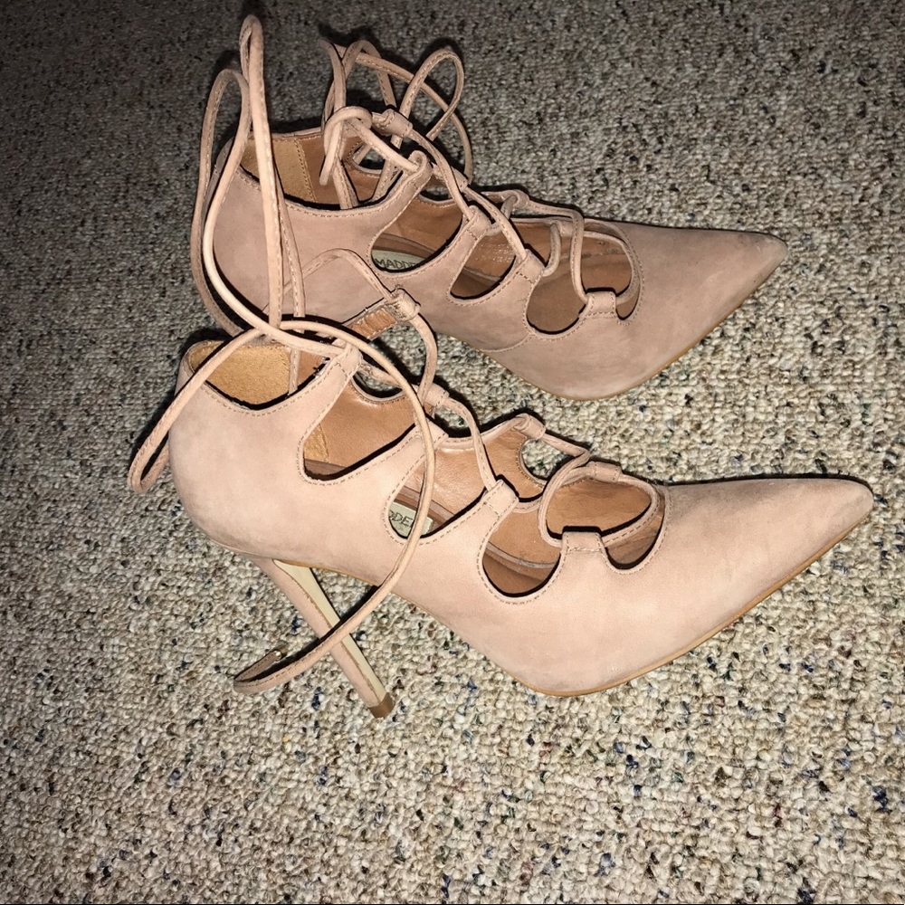Lace up heels